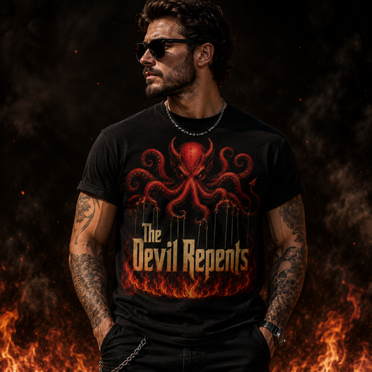 “The Devil Repents” Red T-Shirt